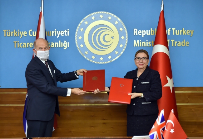 Türkiye ve Birleşik Krallık arasında serbest ticaret anlaşması geçtiğimiz aylarda imzalanmıştı.